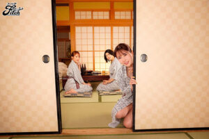 【fcvr00053】【VR】【Fitch高画質8K肉感VR】 めちゃ欲求不満のほろ酔い巨乳妻3人と民宿で相部屋! 波多野結衣 菊乃らん 推川ゆうり