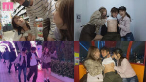 【miaa00846】彼女いるのにおっきしちゃったネ W小悪魔ハーレム中出し 彼女の不在中、自宅に押し掛けてきた後輩2人に襲われそうになった僕は 彼女が帰宅しそうになったら野外に連れ出され密着キスされて勃起しちゃったら即ホテル行き 新井リマ 松本いちか