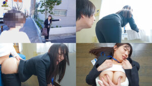 【lulu00393】物件内見にきたカップルの彼氏にあざといピタパン挑発で即ハメ浮気を誘い何度も寝取って中出しさせる小悪魔デカ尻不動産レディ 宇流木さらら