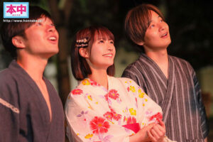 【hmn00743】花火大会の夜、狂わせた突然の大雨 幼馴染のクラスメイトと駆け込んだラブホ相部屋雨宿り中出し 東條なつ