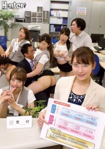 【hunta00898】だれとでも定額挿れ放題!月々定額料金さえ支払えば、社内の女子社員や受付嬢、さらには女社長まで誰でも挿れ放題!