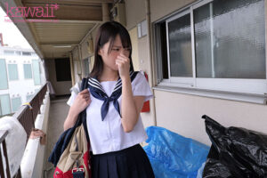 【cawd00758】隣人のゴミ部屋で異臭中年おやじに抜かずの連撃中出し38発で孕まされた制服女子の末路… 月野江すい